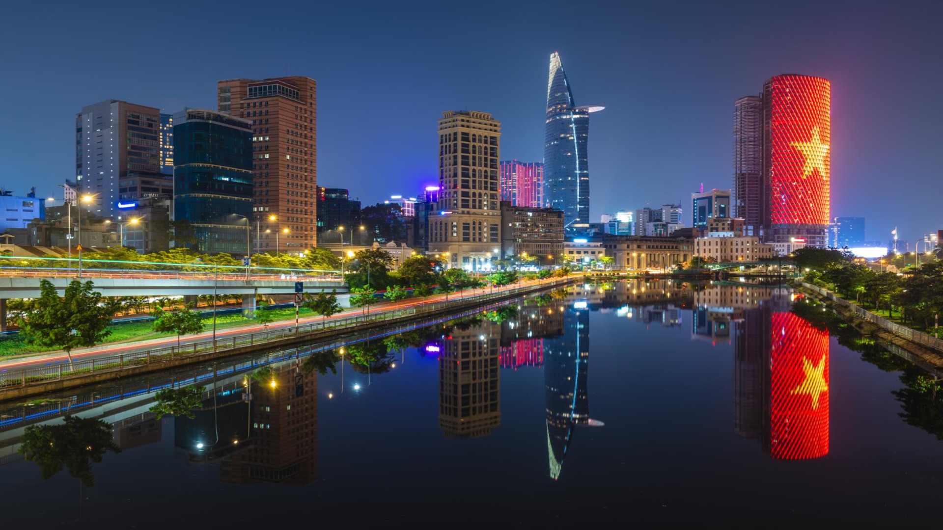 HCM City Skyline