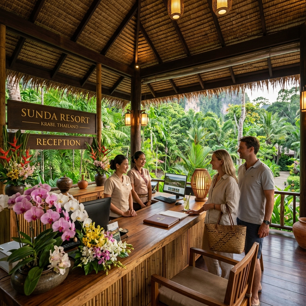 Arrival in Krabi