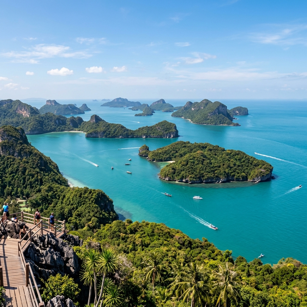 Ang Thong Marine Park Sightseeing